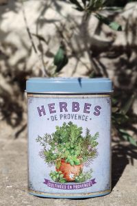 Boîte métal Herbes de Provence