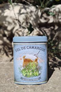 Boîte métal Fleur de Sel aux Herbes de Provence