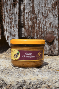Caviar d'aubergines pot de 210 gr
